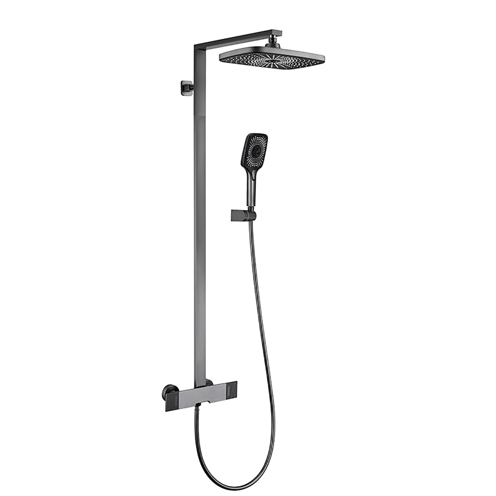 SWENEEN Handheld Showershower System,Shower Faucet Set,12 Inch Shower Combo Set,Wall Mounted Rain Mixer Combo Set With Tub Spout,Rain Shower Head,Hand Shower,