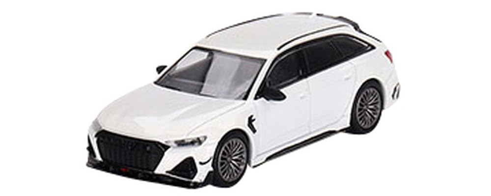 ミニカー MINI GT Audi RS 6 Avant Silver Digital Mini GT Audi RS6 Avant Silver Digital Camouflage TSM Model 1:64