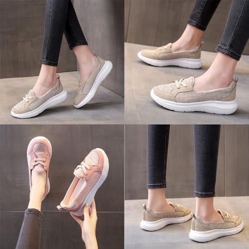 Orthopedic Women’s Breathable Slip On Arch Support Non-Slip Shoes, Orthopedic Walking Shoes for Women4