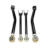 FAPO SHOCK Adjustable FRONT Control Arms Kit Compatible with Jeep JK 2007-2018 0-6' Lift