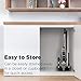 Eureka Flash Lightweight Stick Vacuum Cleaner, 15KPa Powerful Suction, 2 in 1 Corded Handheld Vac for Hard Floor and Carpet, Black