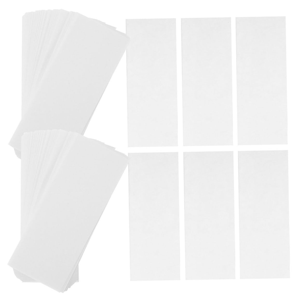 iplusmile 5000 Pezzi Esperimento con carta assorbente carta assorbente da laboratorio carta assorbente per esperimenti carta per la pulizia del laboratorio strisce di carta di prova bianca