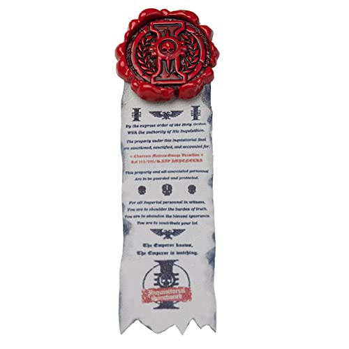 Image of Starforged Warhammer 40K Purity Seals Space Marines Blood Angels Ultramarines Chapters Collection Brooch Pin Badge Pendant Warhammer Gifts