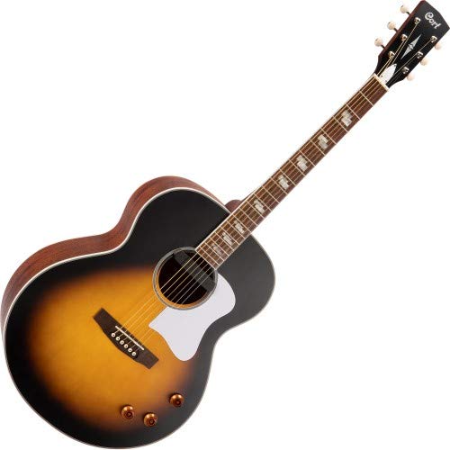 Cort CJ-Retro Vintage Sunburst Matte Electro-Acoustic Guitar