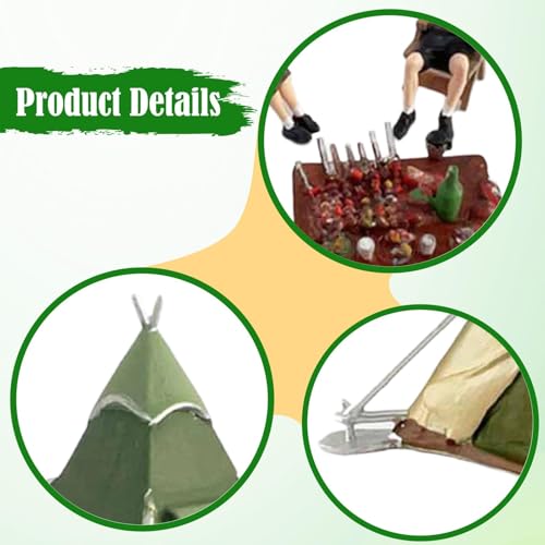 Set Miniatura Camping Realista Escala 1:64 miniatura 5