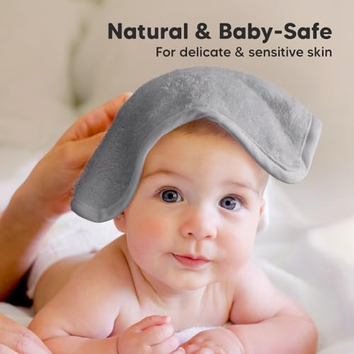 image for KeaBabies 6-Pack Baby Washcloths - Soft Viscose from Bamboo Washcloth,