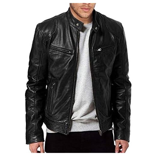 Vestes D'Été Légère en Cuir Synthétique Homme Veste de Motàrd Rétro en Cuir Synthétique Veste de Moto D'Été Imperméàble Mànteàu en Cuir Gràndes Tàilles Blouson demi-Sàison àvec
