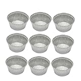 TOYZFRIENDY 20 Stück 285 Ml Einweg Aluminium Schüsseln Rund Lebensmittelecht Formstabil...