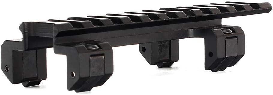 Rail Picatinny ToopMount – Alu Profil Bas 20 Mm, 9 Emplacements, Pour MP5/G3, Clé Allen Incluse