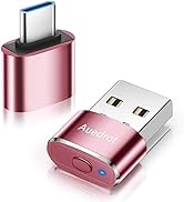 Mouse Jiggler Undetectable Metal USB Mouse Mover with Switch Button, Automatic Mouse Shaker with ...