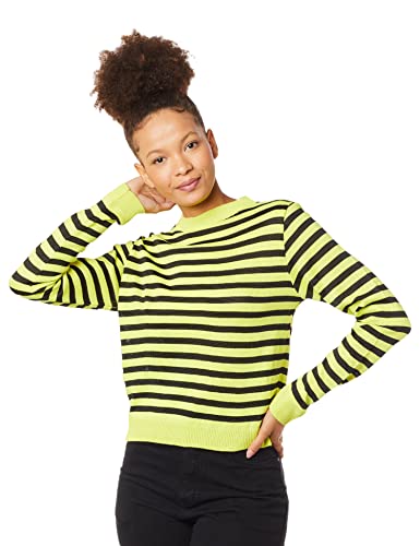 Blusa Tricot Listras Urbano, Reversa, Feminino, Lima Am, M