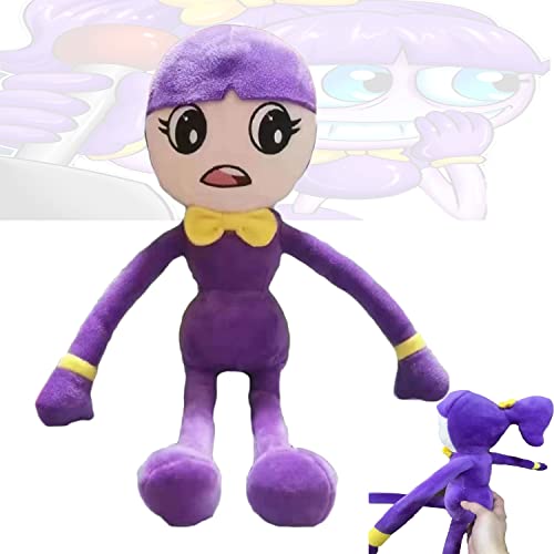 Huggy Wuggy Plüsch Monster, Sister Long Legs Huggy Wuggy Plush, Purple Cute Plush Doll, Poppy Playtime Surround Comfortable Doll, Cute and Fun for Kids, Adults and Fans Cover