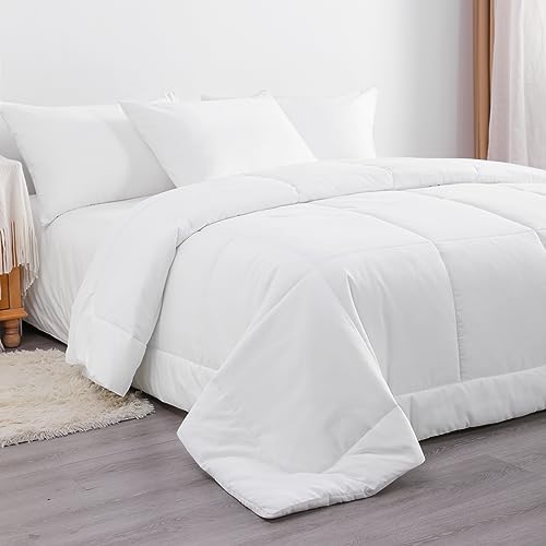 Image of NTBAY Twin Down Alternative Comforter, 68 x 90, White