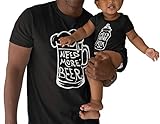 Photo Gallery beer milk - t-shirt partner padre figlio bambino bambino body - miglior regalo di compleanno - aspetto partner, größe2:74, t-shirts:body pagliaccetto bianco Photo Gallery beer milk - t-shirt partner padre figlio bambino bambino body - miglior regalo di compleanno - aspetto partner, größe2:74, t-shirts:body pagliaccetto bianco