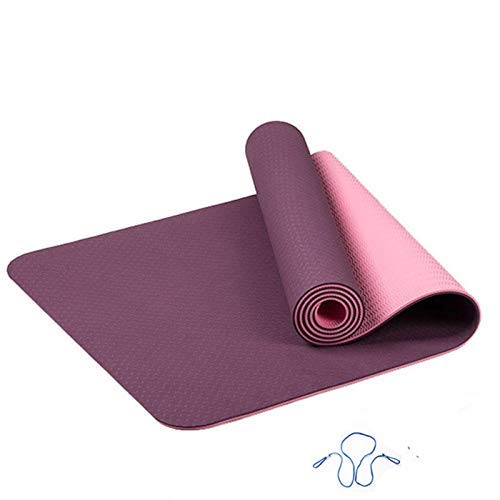 Qwert co. yoga mat exercise pad non-slip folding gym fi…