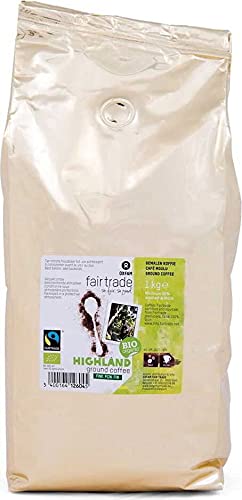 Café molido arábica y robusta - alta montaña, comercio justo, bio 1 kg - Oxfam