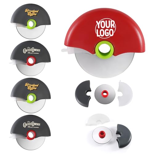 Custom Logo Pizza Cutter Wheel for Business