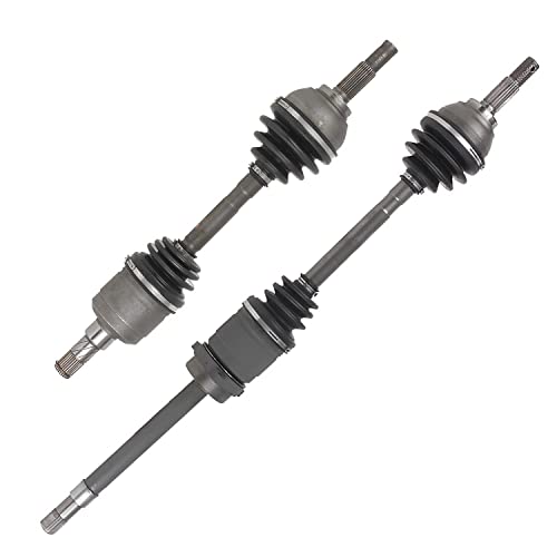 Image of Detroit Axle - Pair Front CV Axles for 1989-1994 Nissan Maxima [Non-ABS] 1990 1991 1992 1993 CV Axle Shafts Assembly Replacement