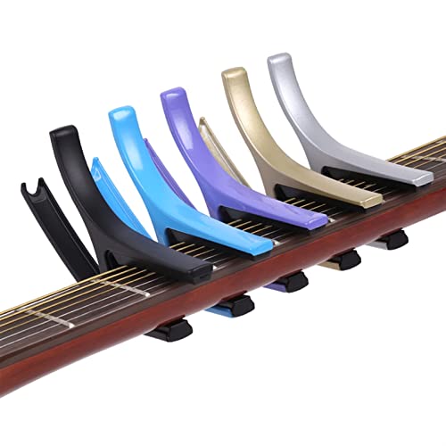 SHANGMAOYO Capodastre Guitare Capo Guitar Clip Paint Shell Guitar Capo Zinc Alliage Matériau Coloré Guitare Capo Capo… - Les Beatles, Paul McCartney, John Lennon, RIngo Starr, George Harrison SHANGMAOYO Capodastre Guitare Capo Guitar Clip Paint Shell Guitar Capo Zinc Alliage Matériau Coloré Guitare Capo Capo… – Image 7