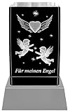 Der batteriebetriebene (kabellos), silberfarbene LED Untersetzer (Abmessung 6 x 6 x 3 cm) bereitet ein stimmungsvolles Licht mit schönem Regenbogen-Farbverlauf durch Beleuchtung von 3 LEDs
