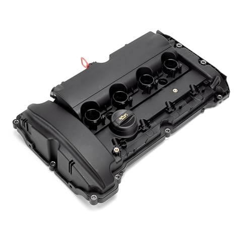 LuluViolen Engine Valve Cover gasket Kit with Oil Filler Cap Compatible with 2007-2012 Mini Cooper S JCW R55 R56 R57 R60 1.4L Turbo N14B16 Engine Replace # 11127561714 11127646555 by LuluViolen - Image 2