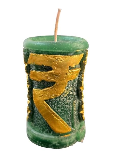 Unscented Spell Casting Ritual Candles | Spiritual Rituals, Witchcraft, Conjure, Rootwork, Spell Work | Hoodoo Tradition, Candle Magic for Practitioners Money Candle Green