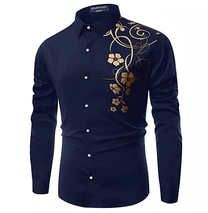 Bellstone Men’s Solid Regular Fit Shirt Bellstone Men’s Solid Regular Fit Shirt