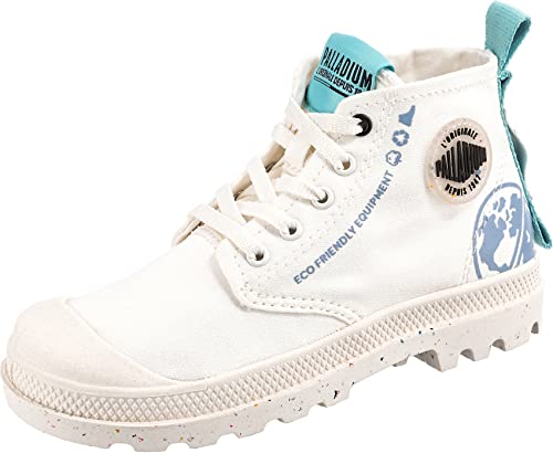 Palladium, Sneaker Boots, Pampa Organic K Mixtes, 29 EU, Blanc Cover