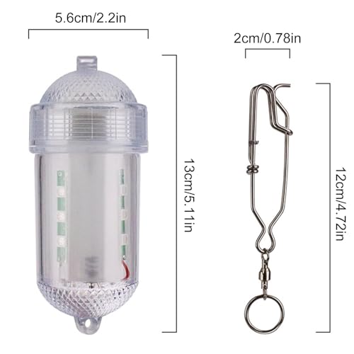 Cebo de pesca en alta mar con luz LED de pesca duradera 5