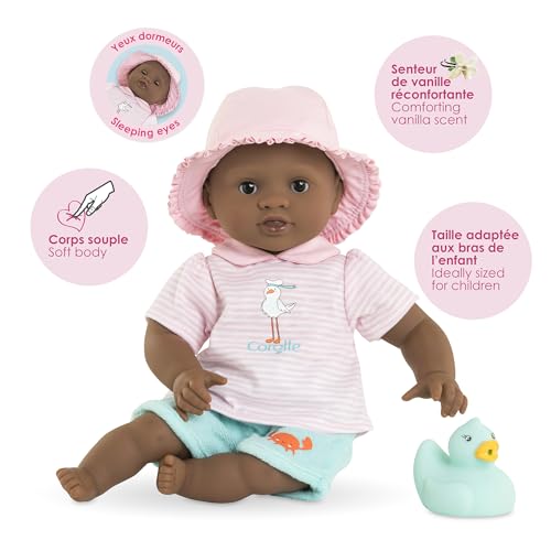 Poupon bain 30 cm Alyzée : Canard Corolle - vue 5