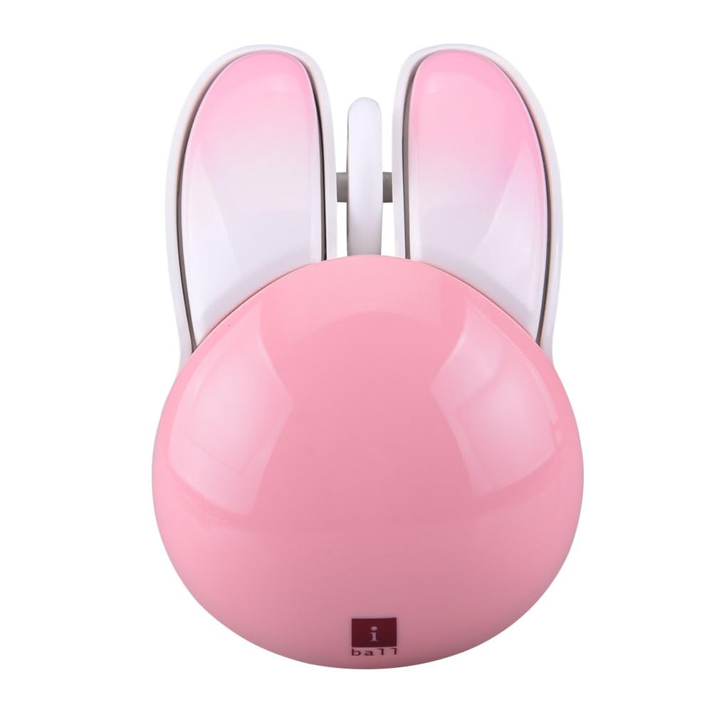 iball Wireless Mouse Grabit Stylish and Shiny Finish I 2.4GHz High Speed I1600 Dpi Speed I Magnetic Battery I Auto Power Saving - (Pink) (B0CKQW26JZ) Amazon Price History, Amazon Price Tracker