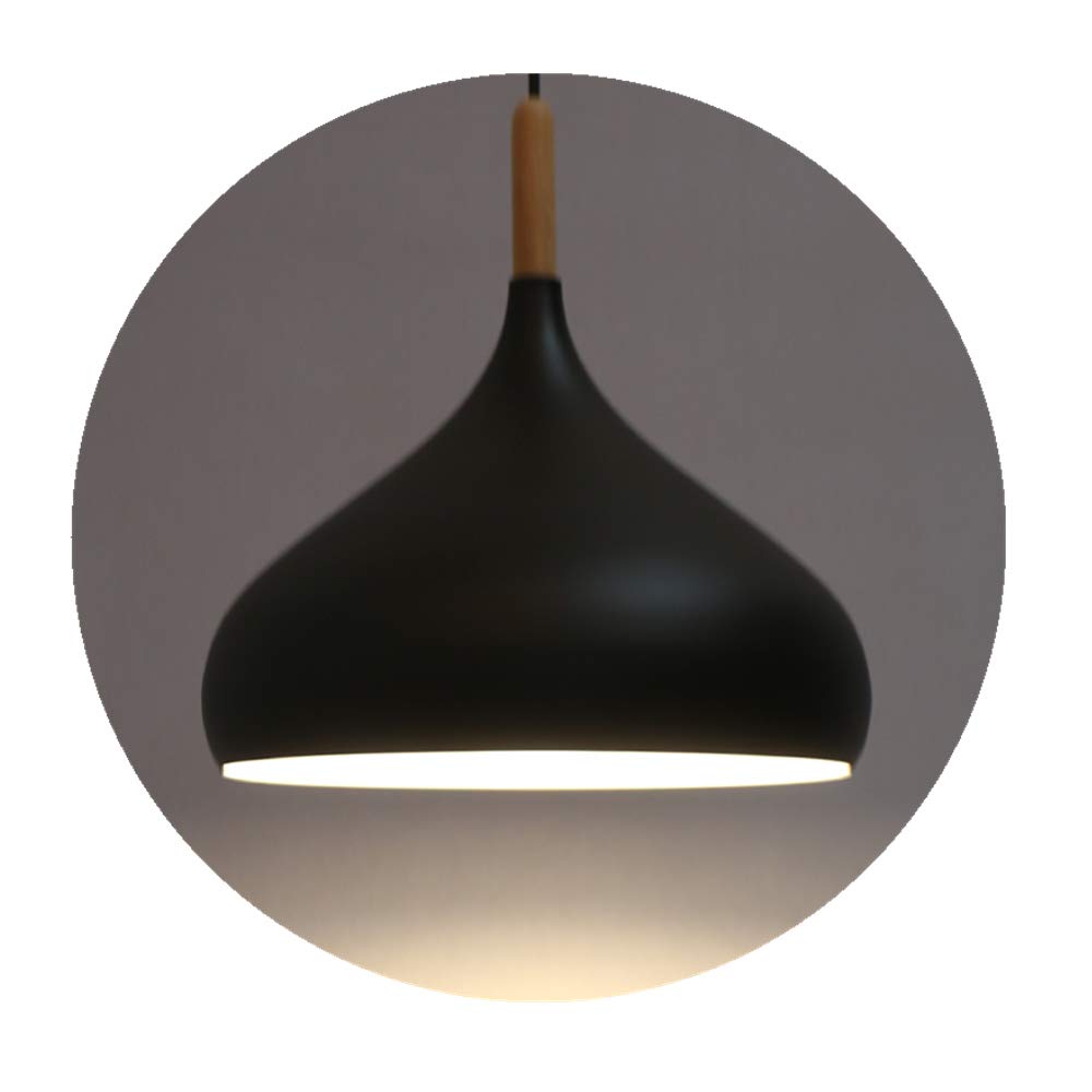 Chrasy Black Modern Industrial Intage Retro Pendant Lighting Metal Pendant Lamps Shade Chandelier Lighting E27 Base