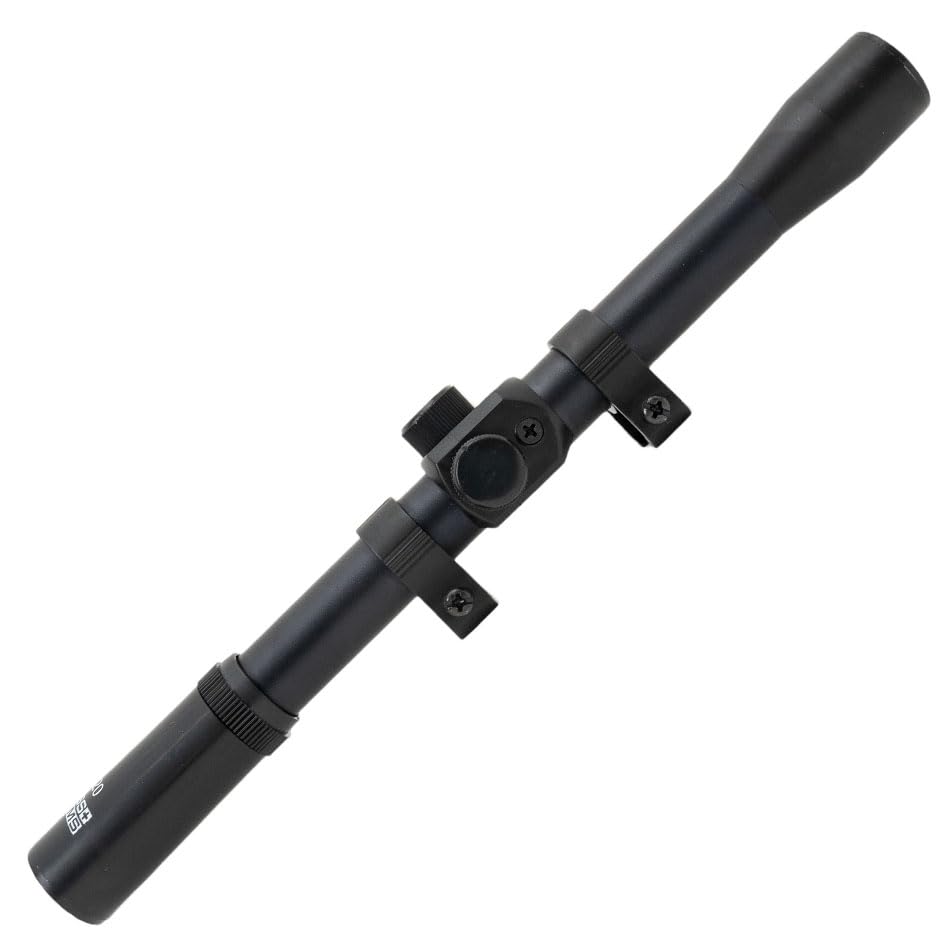 Lunette de visée télescopique Swiss Arms 4x20 | Viseur pour carabines, fusils et fusils à plombs 4x20 Usage Exclusif Sportif