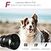 F 85mm f1.8 Portrait Lens - MF for Nikon D850/D750/D500/D7500/D610/D5600/D7200/D7000/D3500/D3400/D3300/D3200/D3100/D5/D6/D810//D7100/D5300/D5100/D800 - Manual Focus DSLR Cameras Lenses(F-Mount)