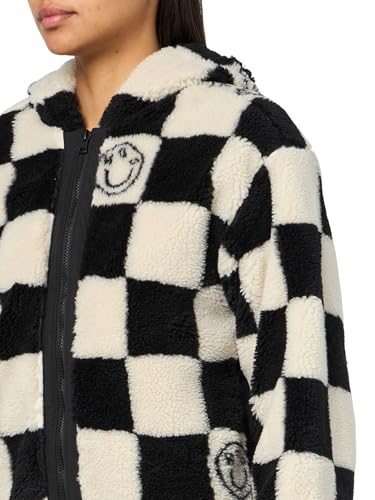 HUGO Women's Relaxed Teddy Bomber Jacket3