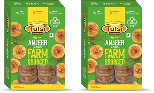 Image of Tulsi Dry Figs Anjeer Zaika 250g (Pack of 2)