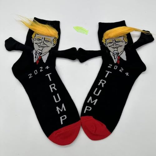 2 pairs fun magnetic attraction couple socks, Valentine's Day hand-held mid tube socks, magnetic socks for shaking hands3
