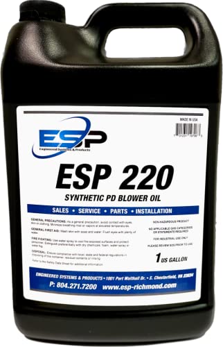 Roots and All Major Brands PD blower oil, ISO 220, 1 gallon (replacement)