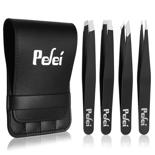 Pefei Tweezers Set - Professional...
