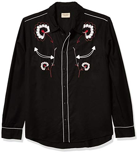 Nudie Jeans Unisex-Adult's Stellan Western Flower, X-Large