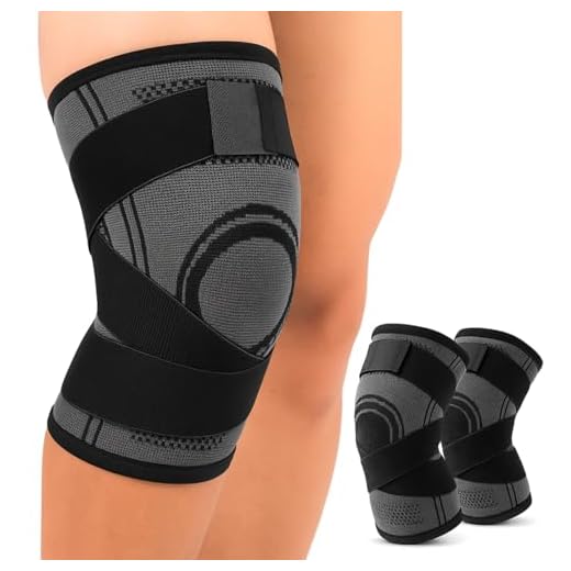 Kit Par 02 Joelheira Alta Compressão Alivio Dores Ortopédica Elástica Ajustável Proteção Esportes Recueração