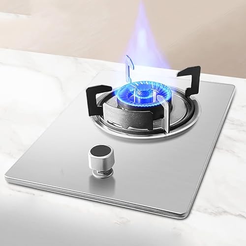 WTF68CFG Estufa de propano Quemador Cocina de Gas Cocina de Gas Placa de Cocina de Gas incorporada 5.2KW Cocina Wok Quemador de Cocina con FFD NG/LPG [Clase energética A] (Color: D Tamaño: NG)