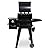 Pit Boss PB550G Wood Pellet Grill with Cover and Folding Front Shelf Included, 550 sq. inch, Black