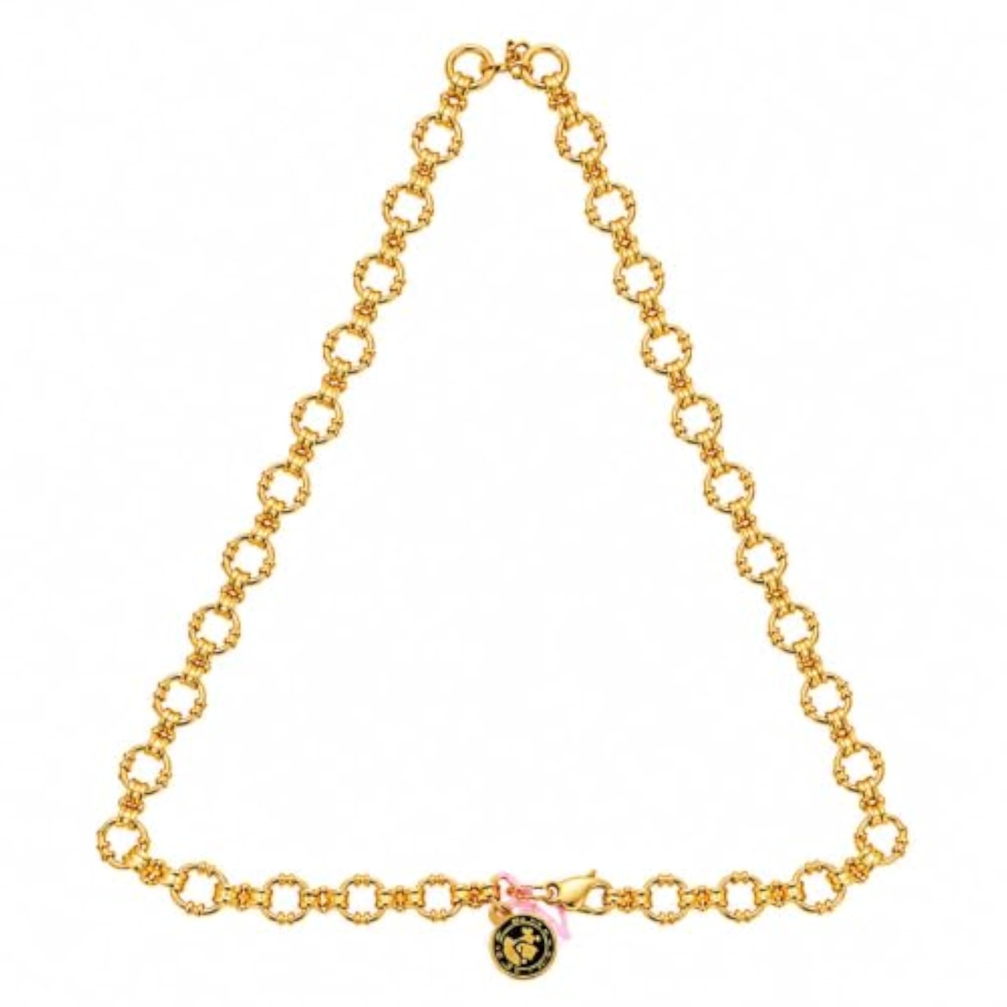 Men's Gold Plated Chain Necklace, Stylish Design