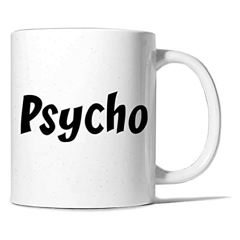 Risk-A Designs Psycho mug, Psychology mug, psycho mug, mens gift, friend gift, football fan gift, psychiatry psychiatrist mug, psychology student gift, mens gift, womens gift, funny novelty mug Cover