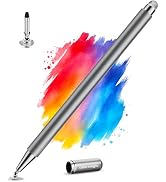 Case-Magic 2 in 1 Universal Stylus Pen with Fine Point Disc Tip+ Micro-Knit Hybrid Fiber Tip| for...