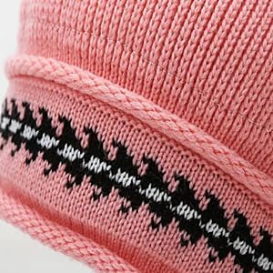 XYX Winter Warm Elastic Soft Ear Protection Knitted Sherpa Ski Hats Fleece Lined Peruvian Cover Ears Beanie Hat - Image 4