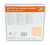 Smith+Nephew ALLEVYN Non-Adhesive 10x10 cm | Nieprzylepny Opatrunek Piankowy | Wysoce Chłonny | 10 Sztuk