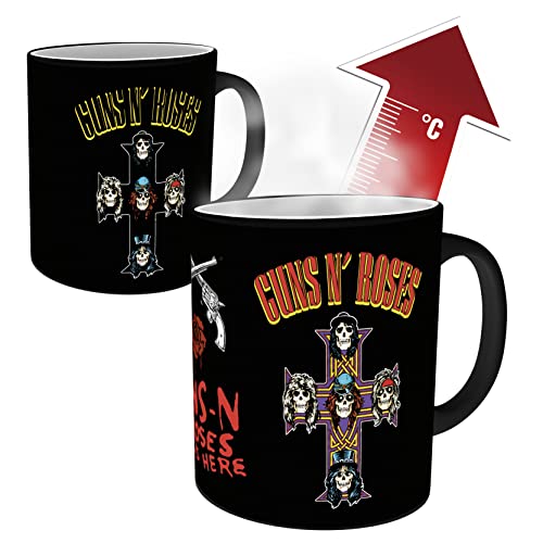 GB eye 15 x 10 x 9 cm Heat Changing Ceramic Mug, Guns N Roses