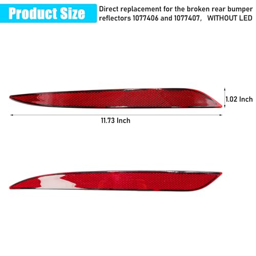 Jaronx for Tesla Model 3 Rear Bumper Reflector Lights 2017-2023 by Jaronx - Used condition - Image 5